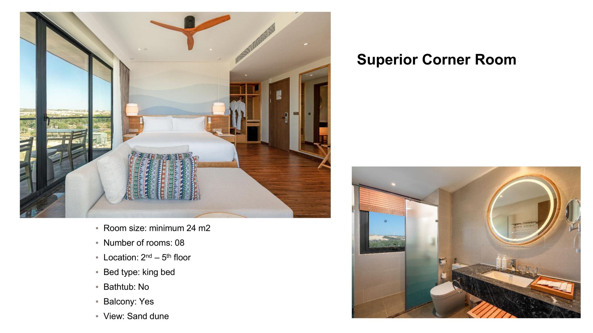 Superior Corner Room
