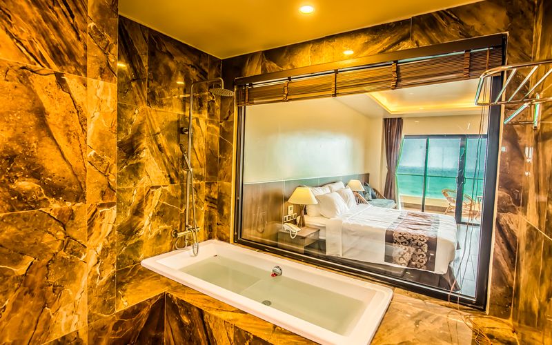 BST 12 resort Phú Quốc có bãi biển riêng Chất Lượng Đáng Tiền 24