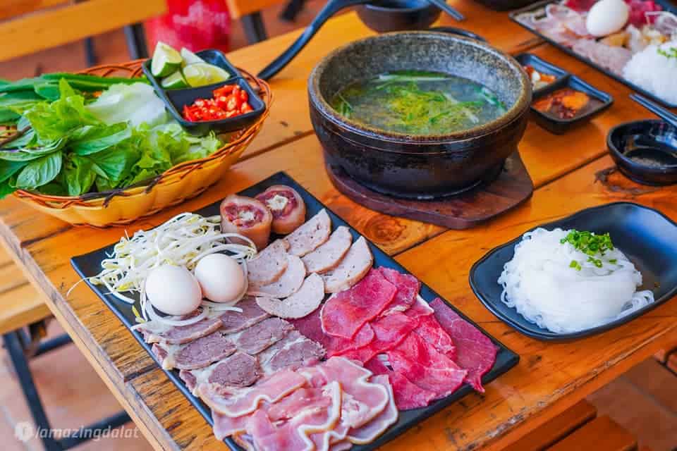Phở Thố Đá Chu Gia - địa điểm ăn uống ngon tại Đà Lạ