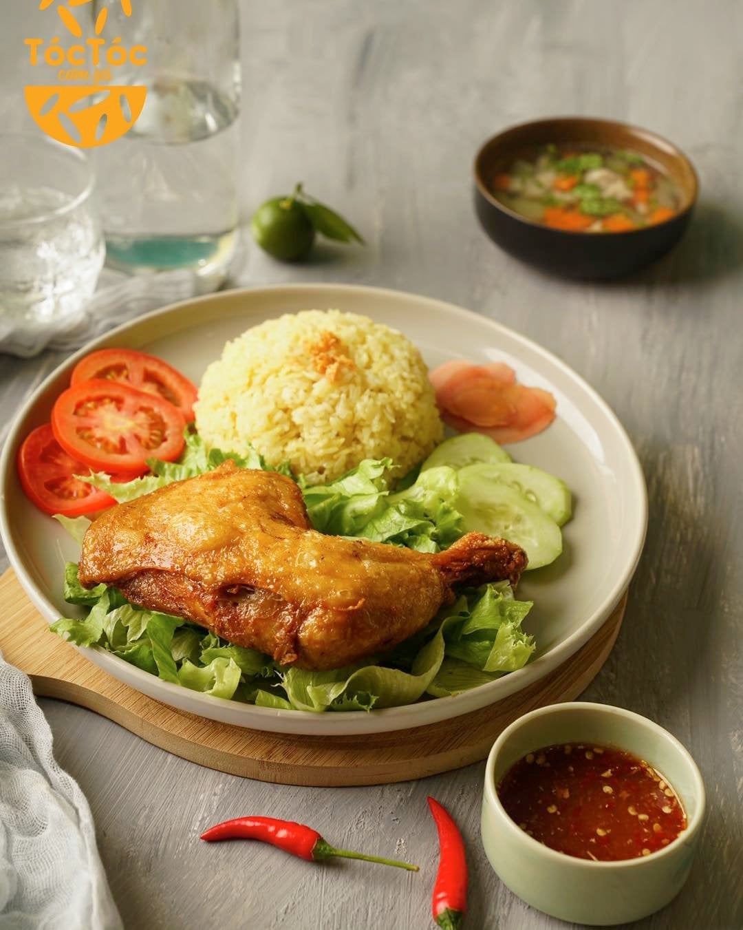 Cơm gà Tóc Tóc - địa điểm ăn uống tại Đà Lạt