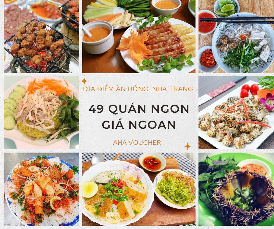 Địa điểm ăn uống ngon, nổi tiếng ở Nha Trang