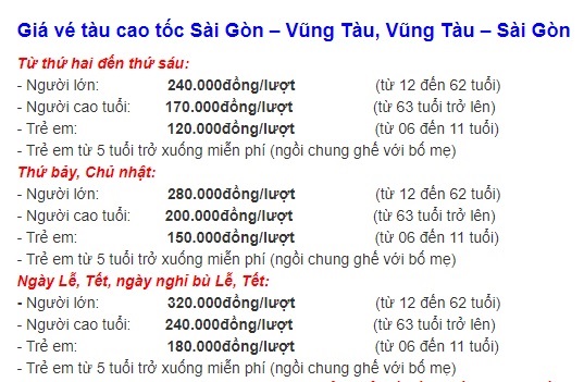 Kinh nghiệm đi tàu cao tốc Vũng Tàu, đâu là HÃNG SỐ 1 6