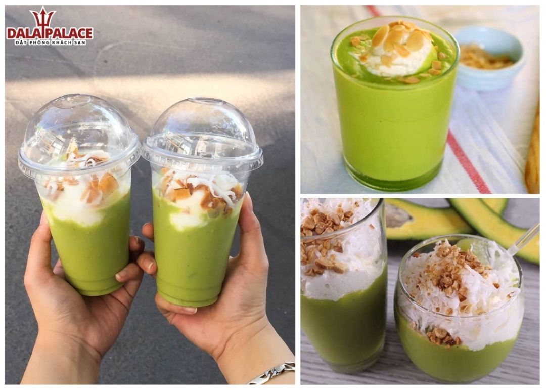 Kem bơ béo ngậy kết hợp với ngày mưa tháng 8 ở Đà Lạt