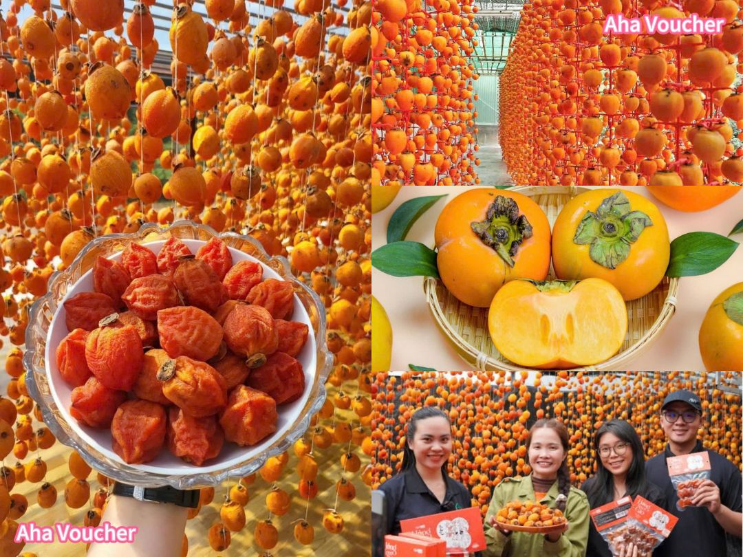 Các món ngon từ hồng Đà Lạt: Thưởng thức hương vị ngọt ngào của mùa thu