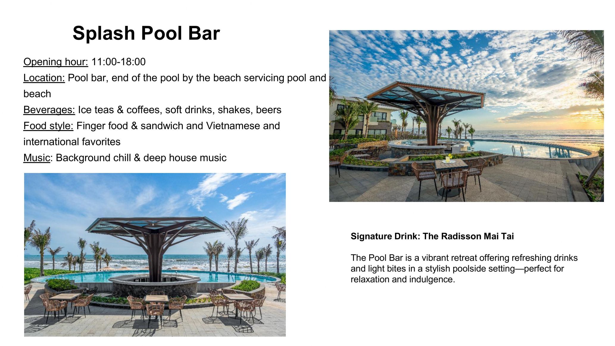 Splash Pool Bar