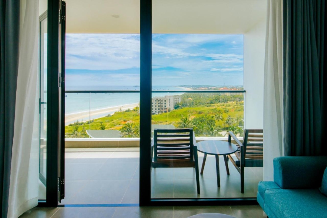 Một góc view từ phòng của Asteria Mũi Né