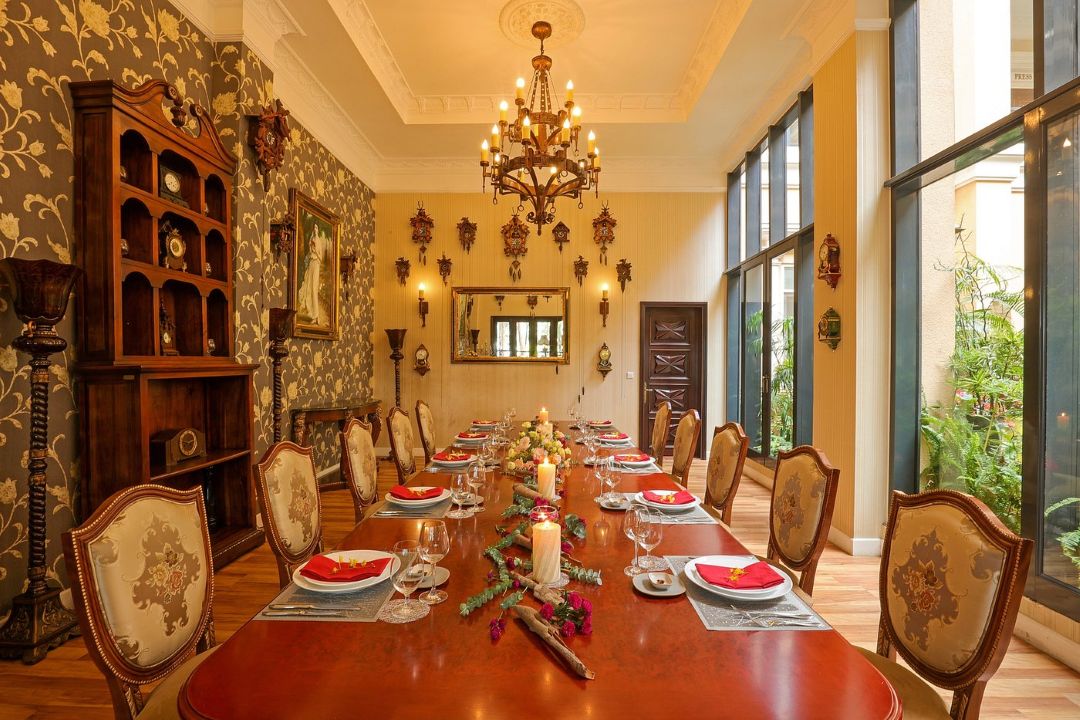 Buffet sáng ở Đà Lạt Edensee Lake Resort đa dạng, có cả món Việt và Âu