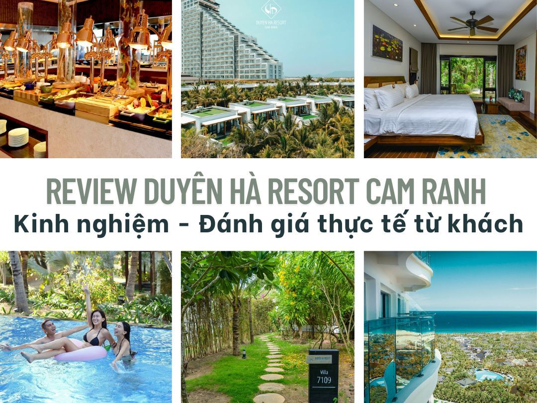 Review Duyên Hà Resort Cam Ranh - Kinh nghiệm - Đánh giá thực tế từ...