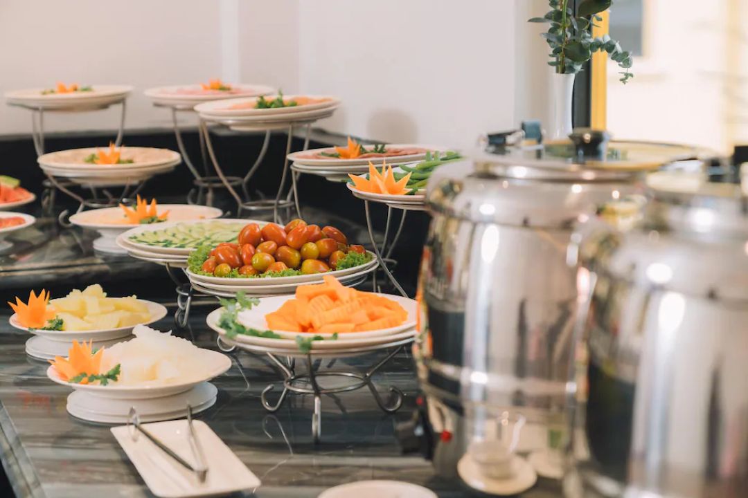 Buffet sáng tại Goldient Boutique Đà Lạt được nhận xét là đa dạng và hợp khẩu vị