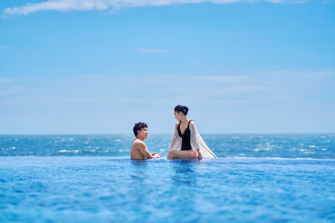 Hồ bơi Holiday Inn Hồ Tràm, nơi chill cực đã và sống ảo với mọi góc check-in