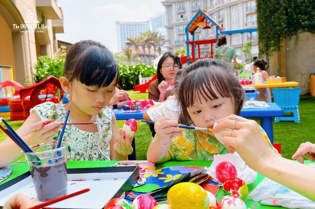 Khu vui chơi trong nhà và hồ bơi nước cạn, bé yêu tha hồ khám phá tại Imperial Hotel Vũng Tàu