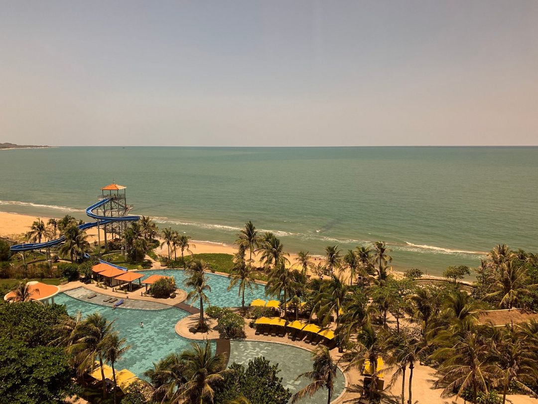 InterContinental Grand Hồ Tràm sở hữu view biển rộng mở, mang đến không gian thư thái