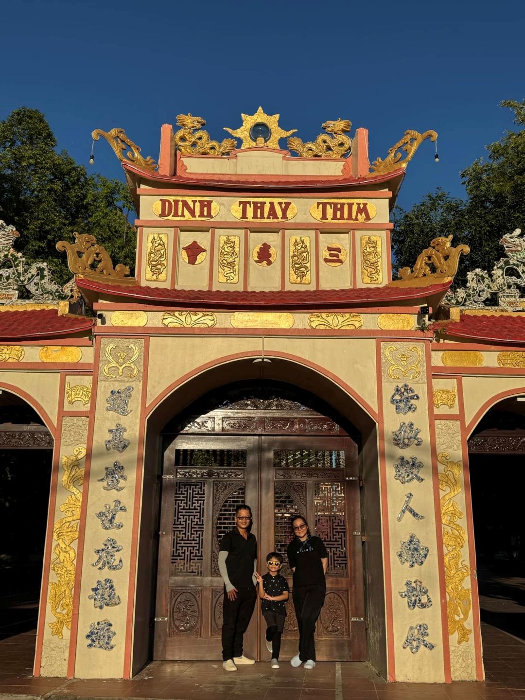 Viếng thăm Dinh Thầy Thím - Lagi- Phan Thiết cùng gia đình