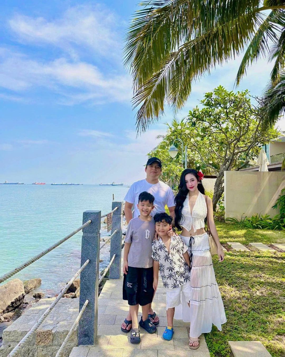 Marina Bay Resort có hồ bơi riêng cho trẻ em nhưng chưa có nhiều tiện ích khác cho trẻ