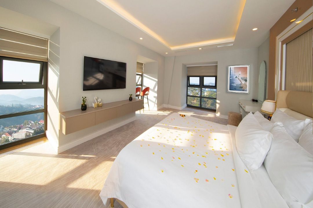 Chất lượng phòng ốc của MerPerle Đà Lạt