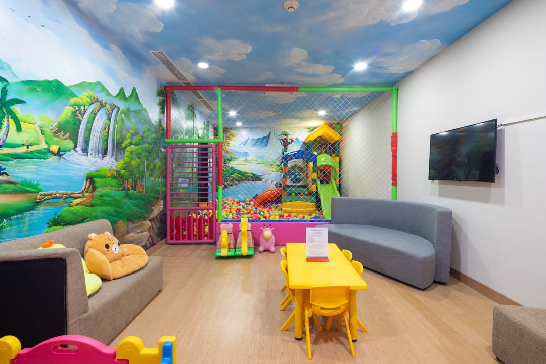 Swiss-Belresort Tuyền Lâm Đà Lạt có khu vui chơi và tiện ích cho trẻ nhỏ