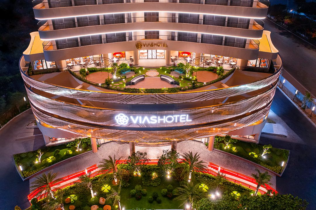 Không gian của Vias Hotel sang trọng