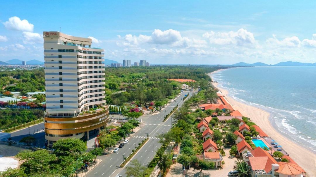 Vias Vũng Tàu không sở hữu bãi biển riêng