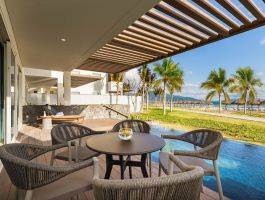 2 BR Suite Pavilion, Private Pool, Beach Front