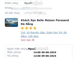 Cần pass lại phòng khách sạn Đà Nẵng dịp lễ hội pháo hoa