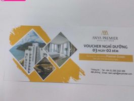 Cần thanh lý voucher ANYA PREMIER QUY NHƠN - Chỉ 1.900.000