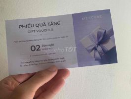 Cần thanh lý VOUCHER MERCURE ĐÀ LẠT