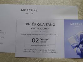 Cần thanh lý voucher Mercure Đà Lạt Resort 5* 3n2đ - chỉ 4.500.000