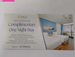 Cần thanh lý Voucher nghỉ dưỡng tại KS 5* Sala Grand Tuy Hoà - Chỉ 800.000