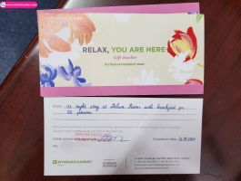Cần thanh lý voucher Wyndham Garden Hà Nội - HSD: 31/8/2024
