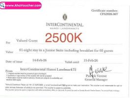 InterContinental Hotel LandMark 72 Hà Nội